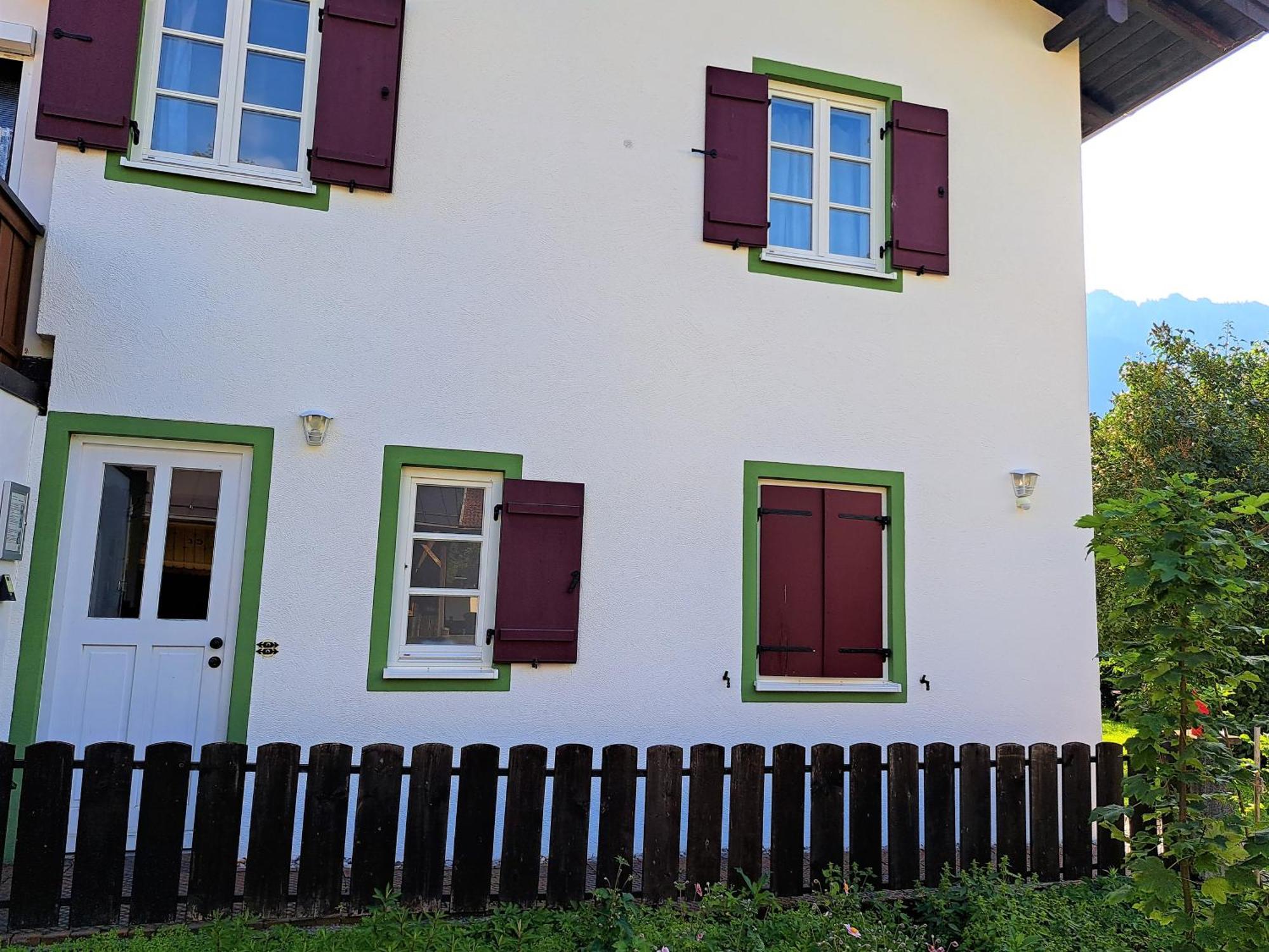 Ferienwohnungen Im Lueftlmalereck, Mussldomahaus Oberammergau Exteriör bild
