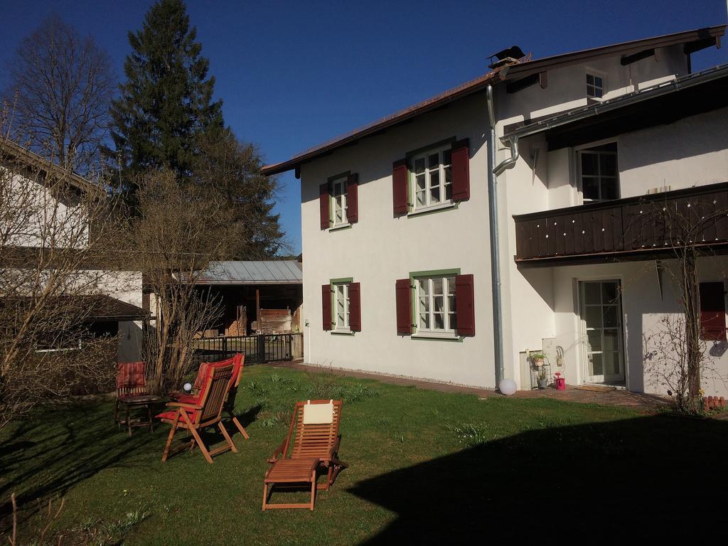 Ferienwohnungen Im Lueftlmalereck, Mussldomahaus Oberammergau Exteriör bild