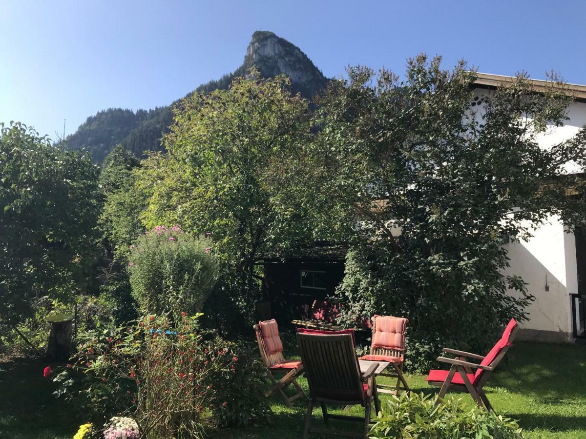 Ferienwohnungen Im Lueftlmalereck, Mussldomahaus Oberammergau Exteriör bild
