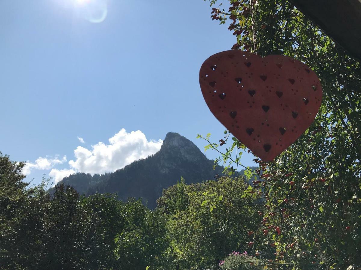 Ferienwohnungen Im Lueftlmalereck, Mussldomahaus Oberammergau Exteriör bild